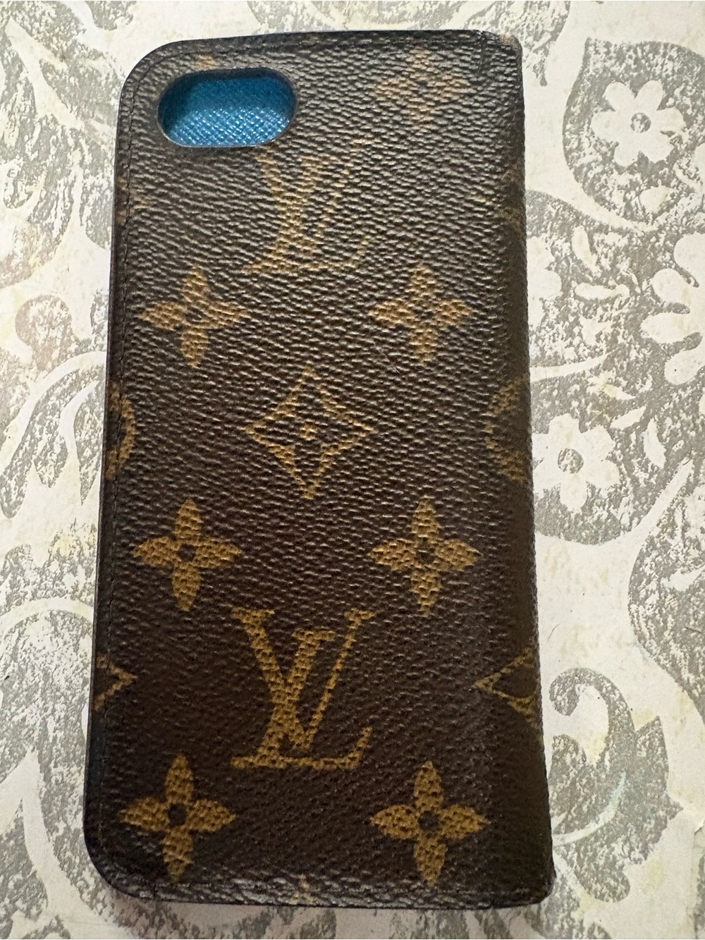 Louis Vuitton Monogram Phone Cover in Brown and Tan